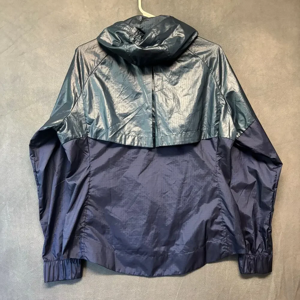 Nike Windrunner Jacket Logo Full Zip Hooded Lightweight Windbreaker Gorpcore